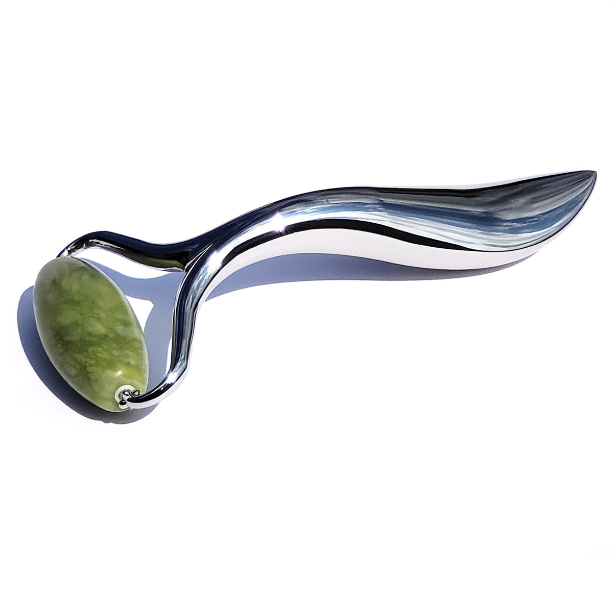Epifany True Natural Green Jade Mantis Face and Body Massage Roller - top view