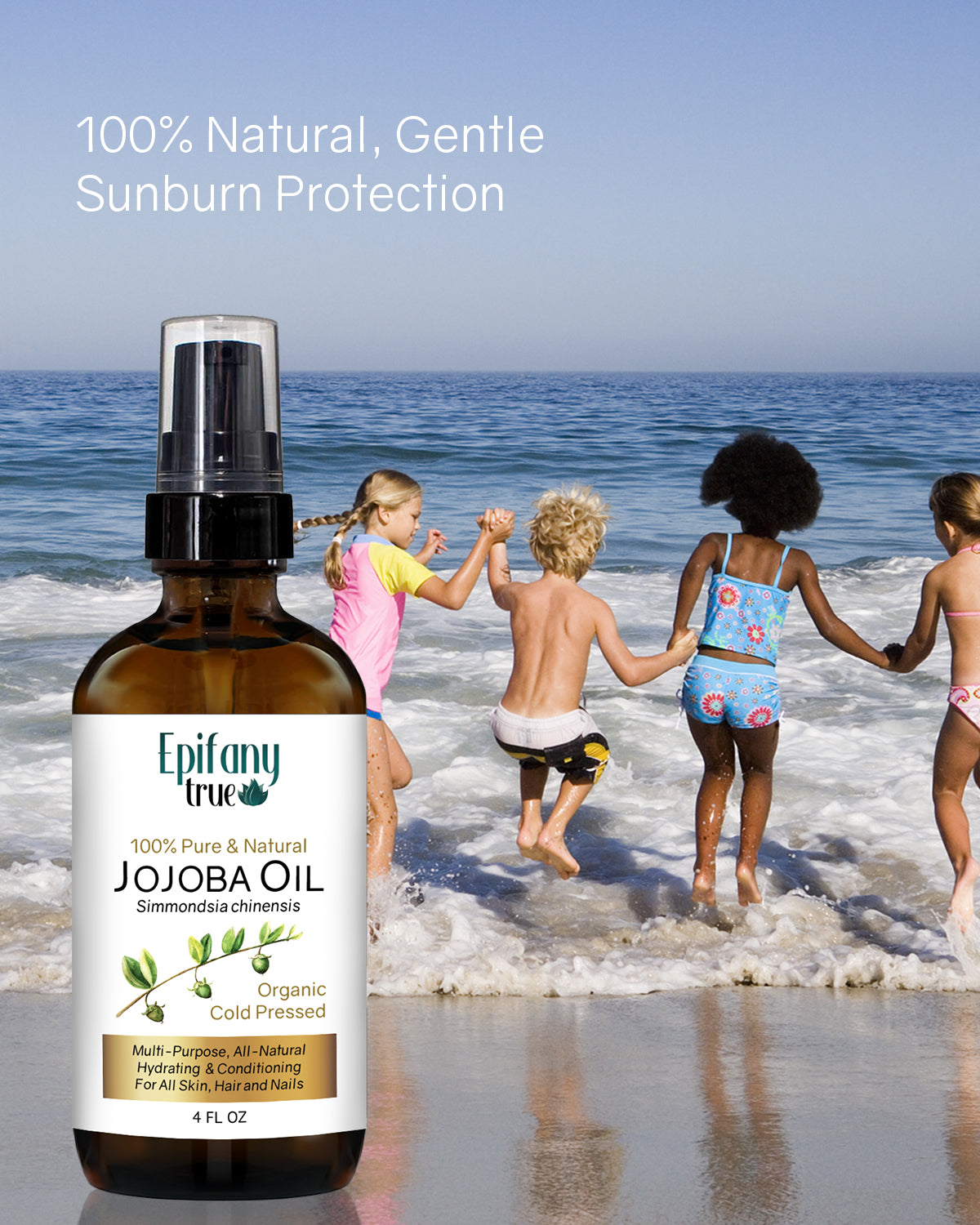 Organic Cold Pressed Jojoba Oil 4oz