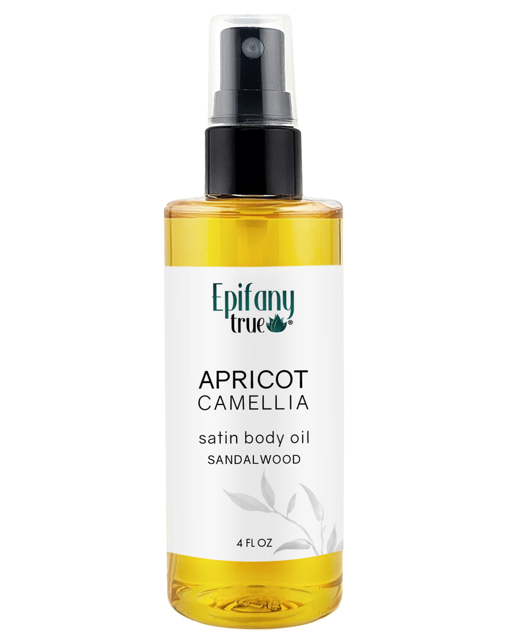 Apricot & Camellia Satin Body Oil 4oz