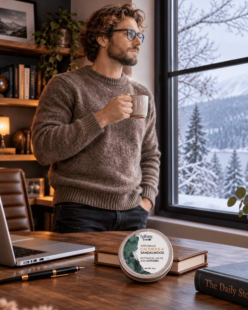 Calendula & Sandalwood Botanical Salve with Copaiba 2oz