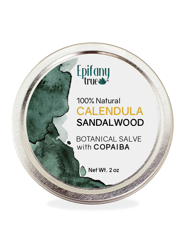 Calendula & Sandalwood Botanical Salve with Copaiba 2oz
