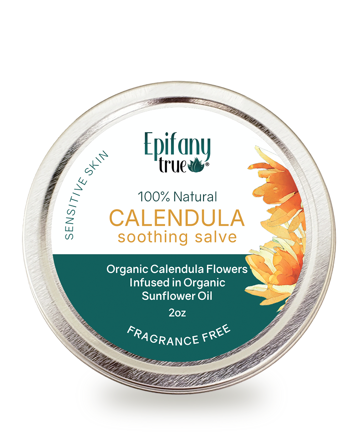 Epifany True Fragrance-Free Calendula Soothing Salve main image.