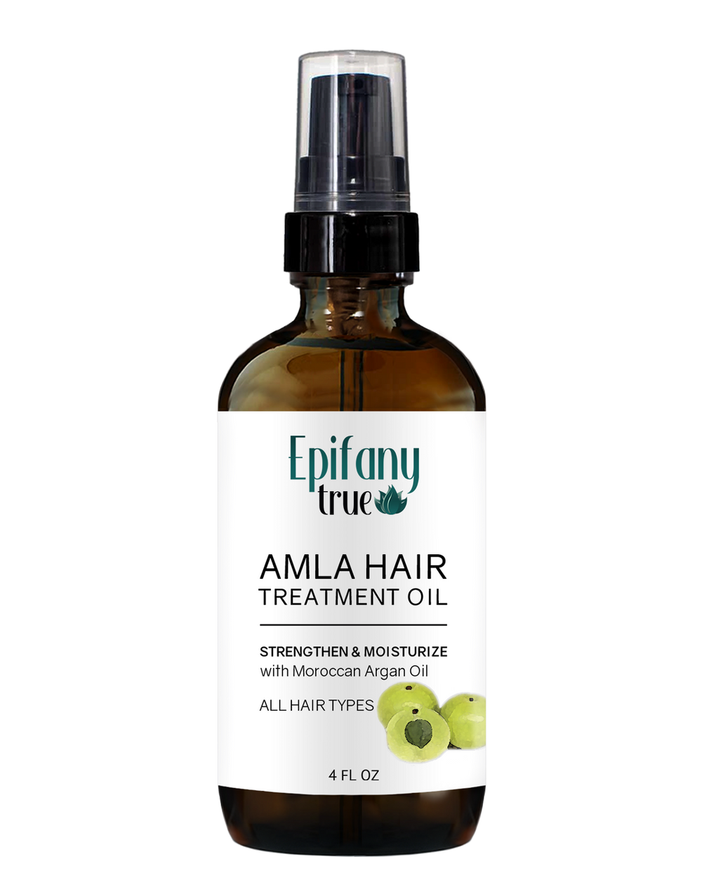 100% Natural Amla Hair Treatment Oil 4oz