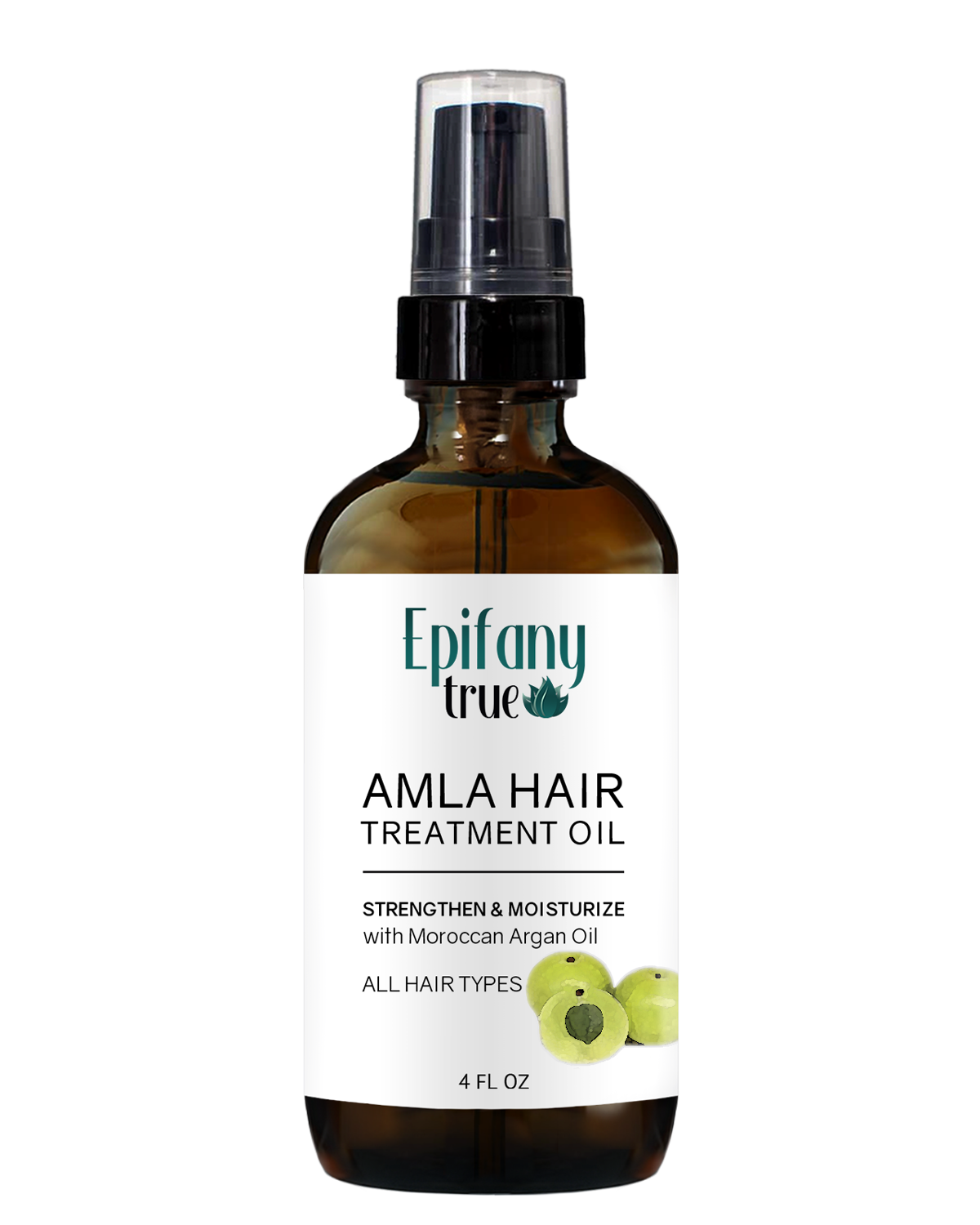 100% Natural Amla Hair Treatment Oil 4oz