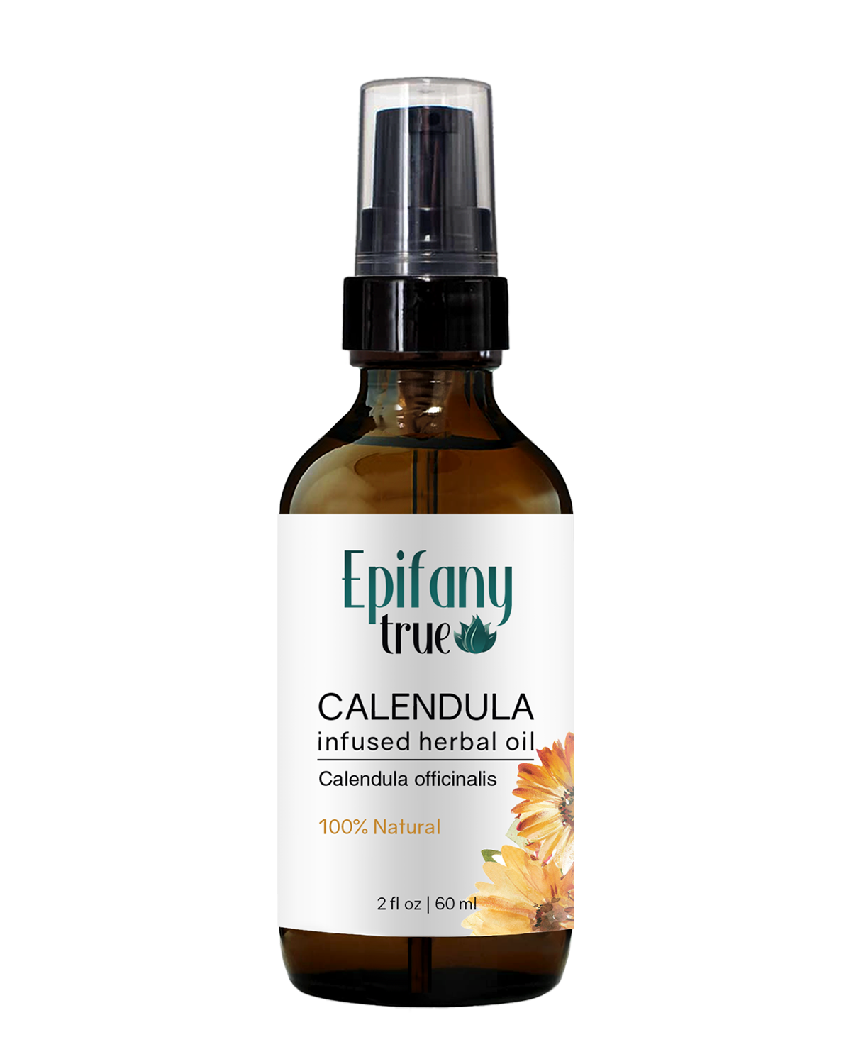 100% Natural Calendula Oil 2oz