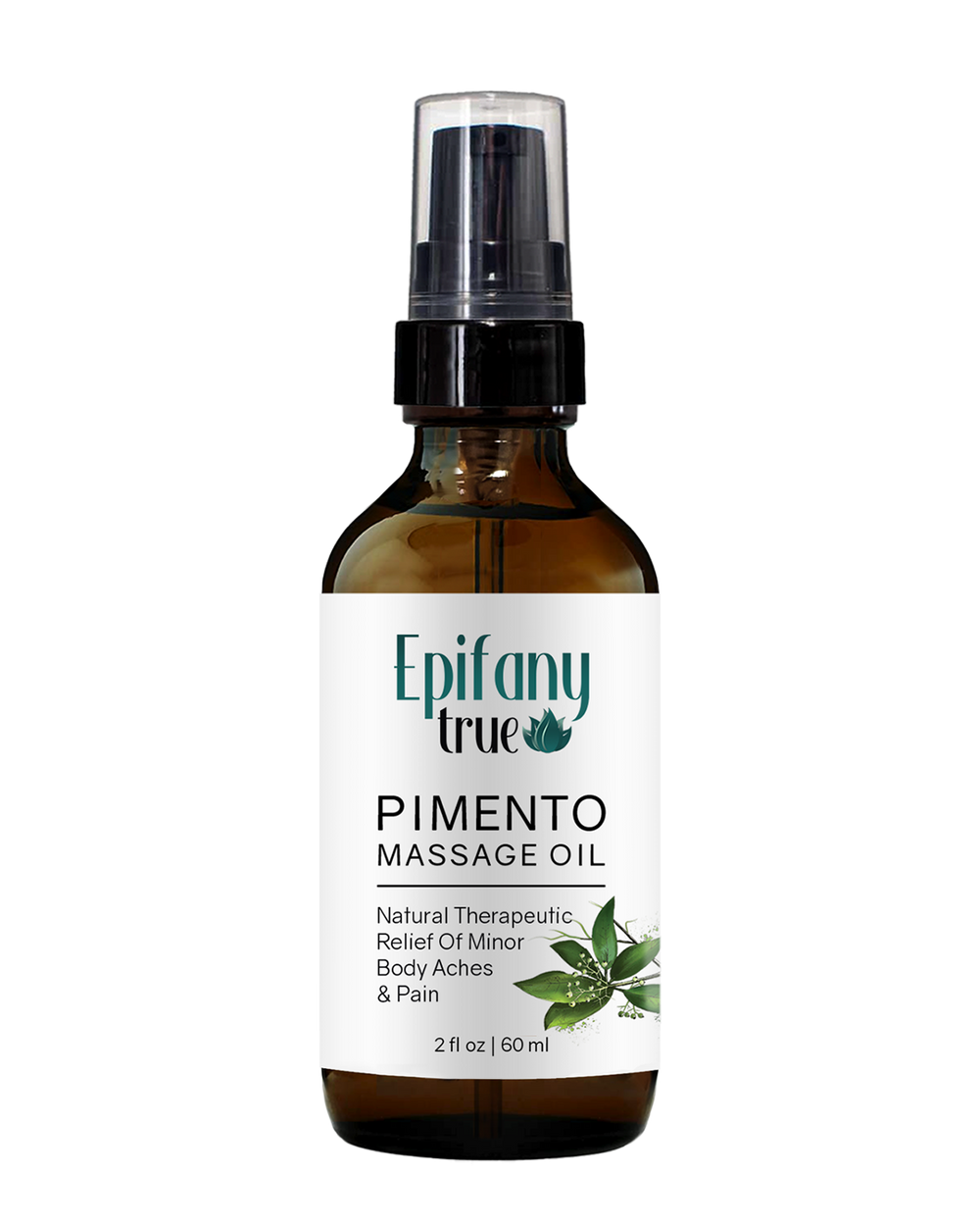 100% Natural Pimento Massage Oil 2oz