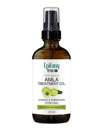 Epifany True Amla Hair Treatment Oil 4oz for gentle natural hair growth after chemo