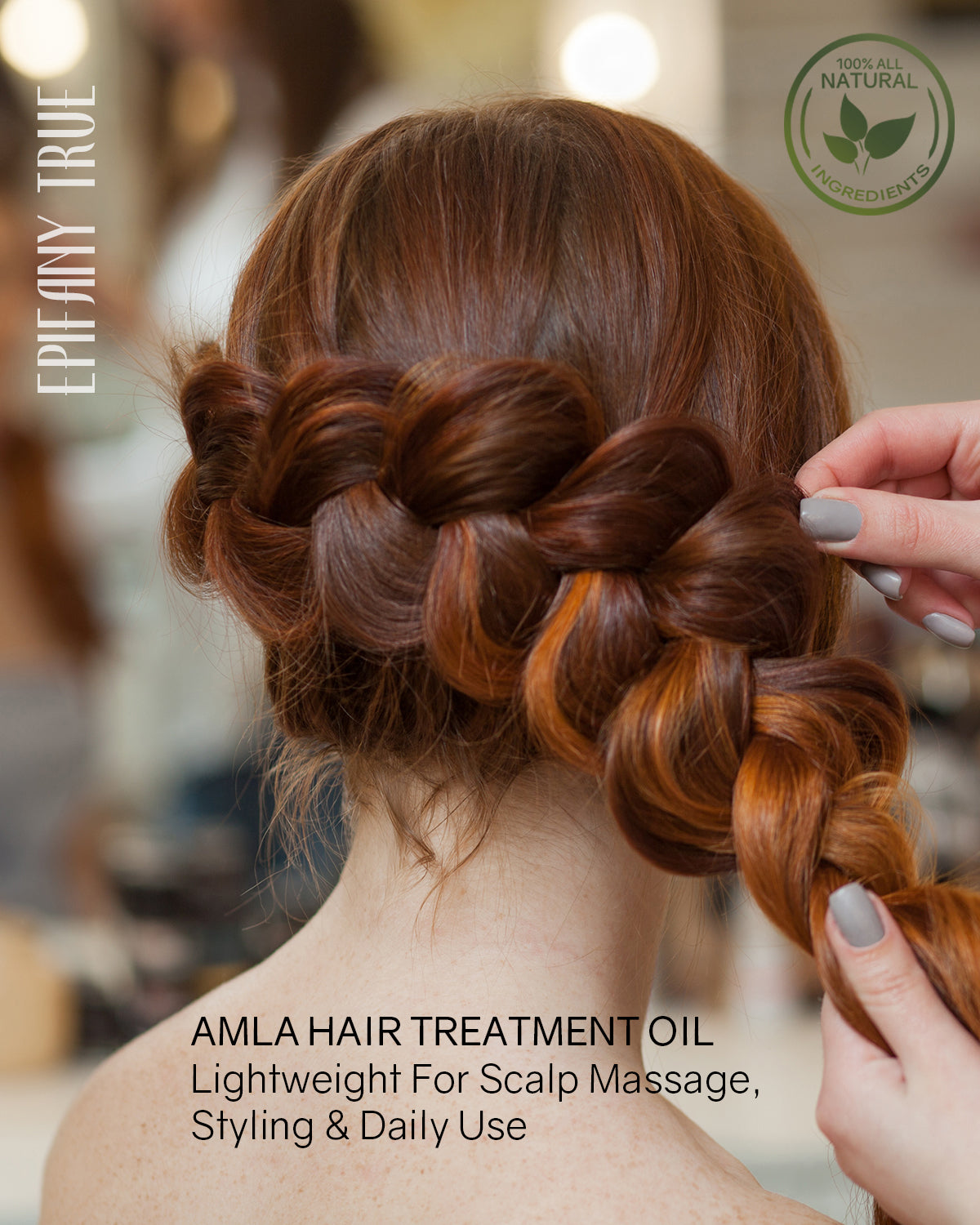 100% Natural Amla Hair Treatment Oil 4oz