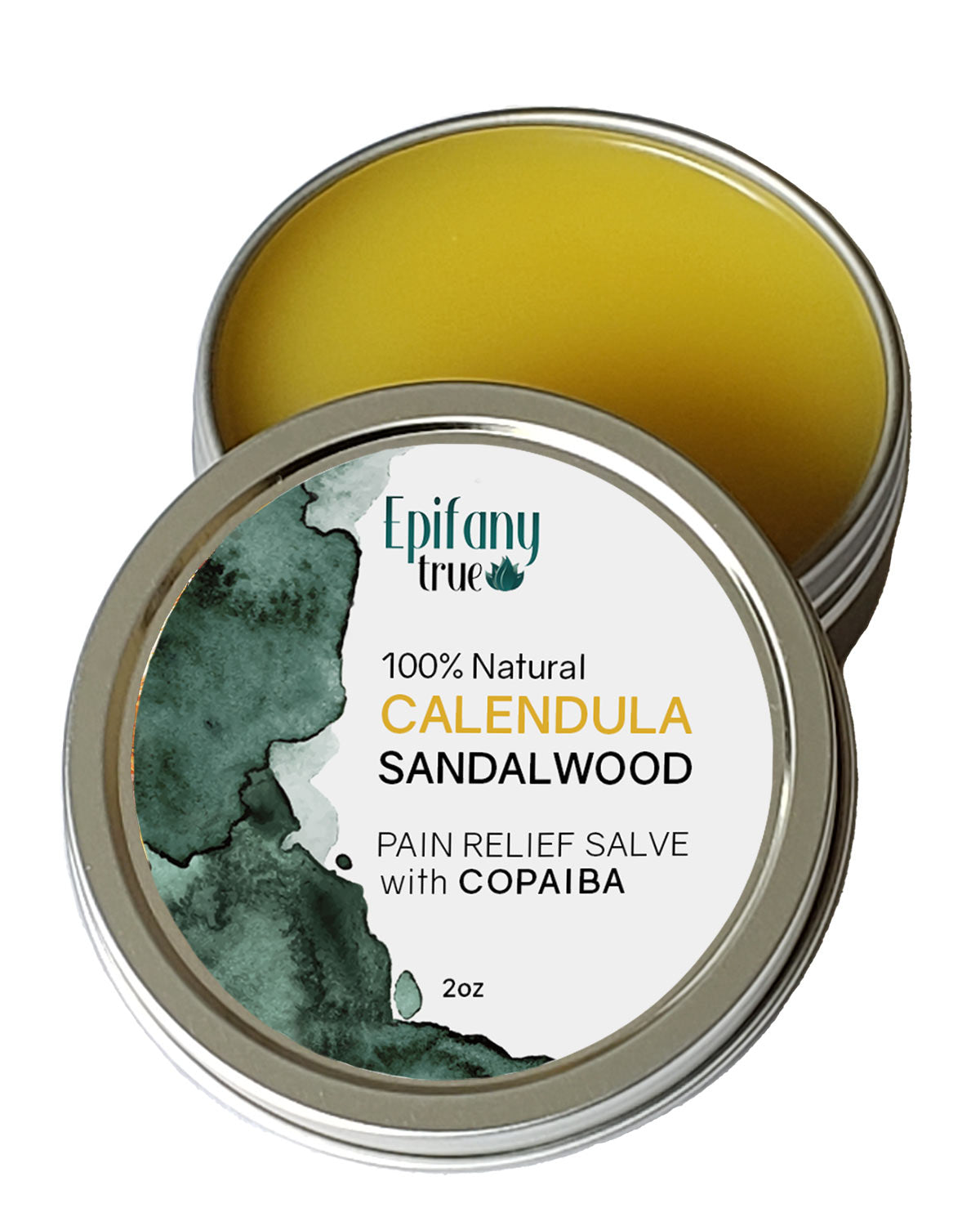 Calendula Oil 2oz and Calendula Sandalwood Salve with Copaiba Bundle 2oz