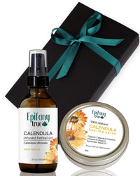Epifany True Calendula Oil and Calendula Healing Salve 2oz Gift Set