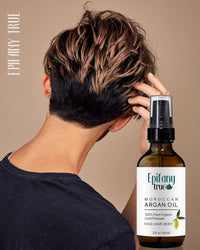 Epifany True Organic Moroccan Agan Oil 2oz for men hair care