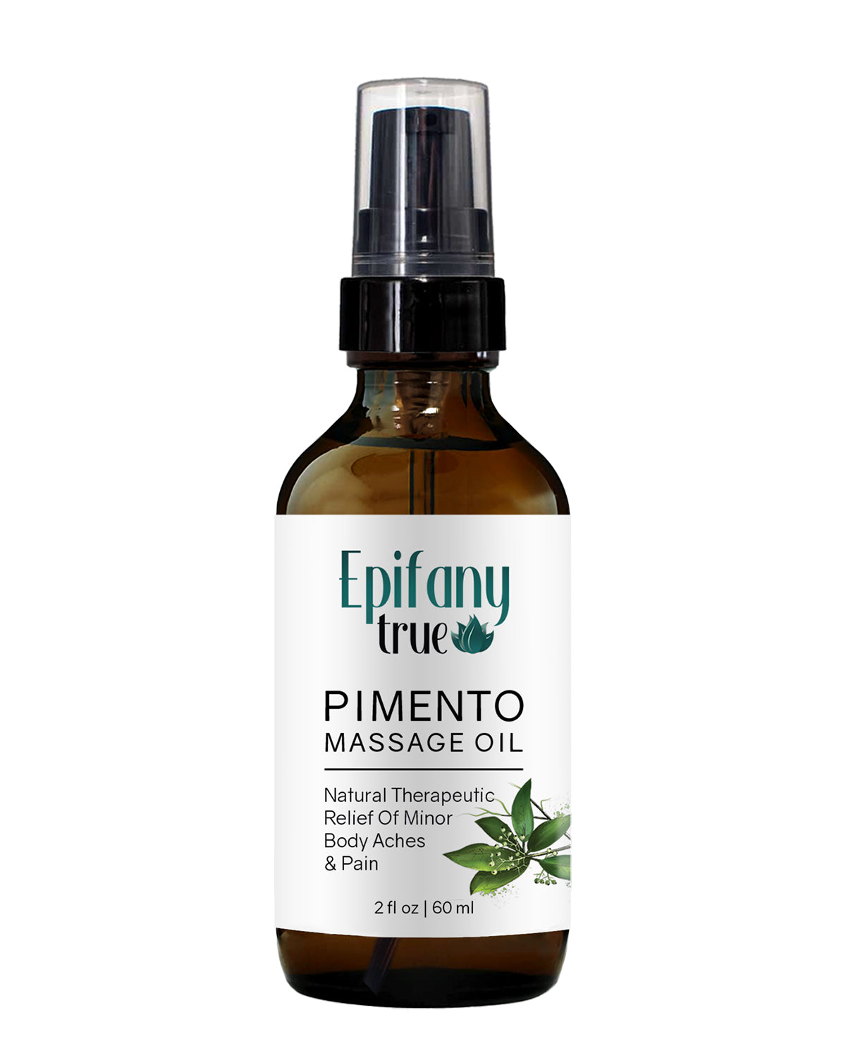 Epifany True 100% Natural Pimento Massage Oil 2oz